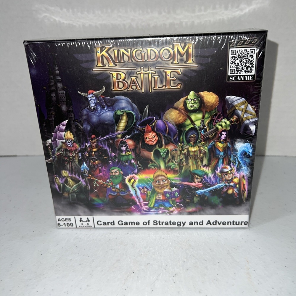 NIB Kingdom Battle Mind Card Game Inventions Strategy & Adventure Family Game